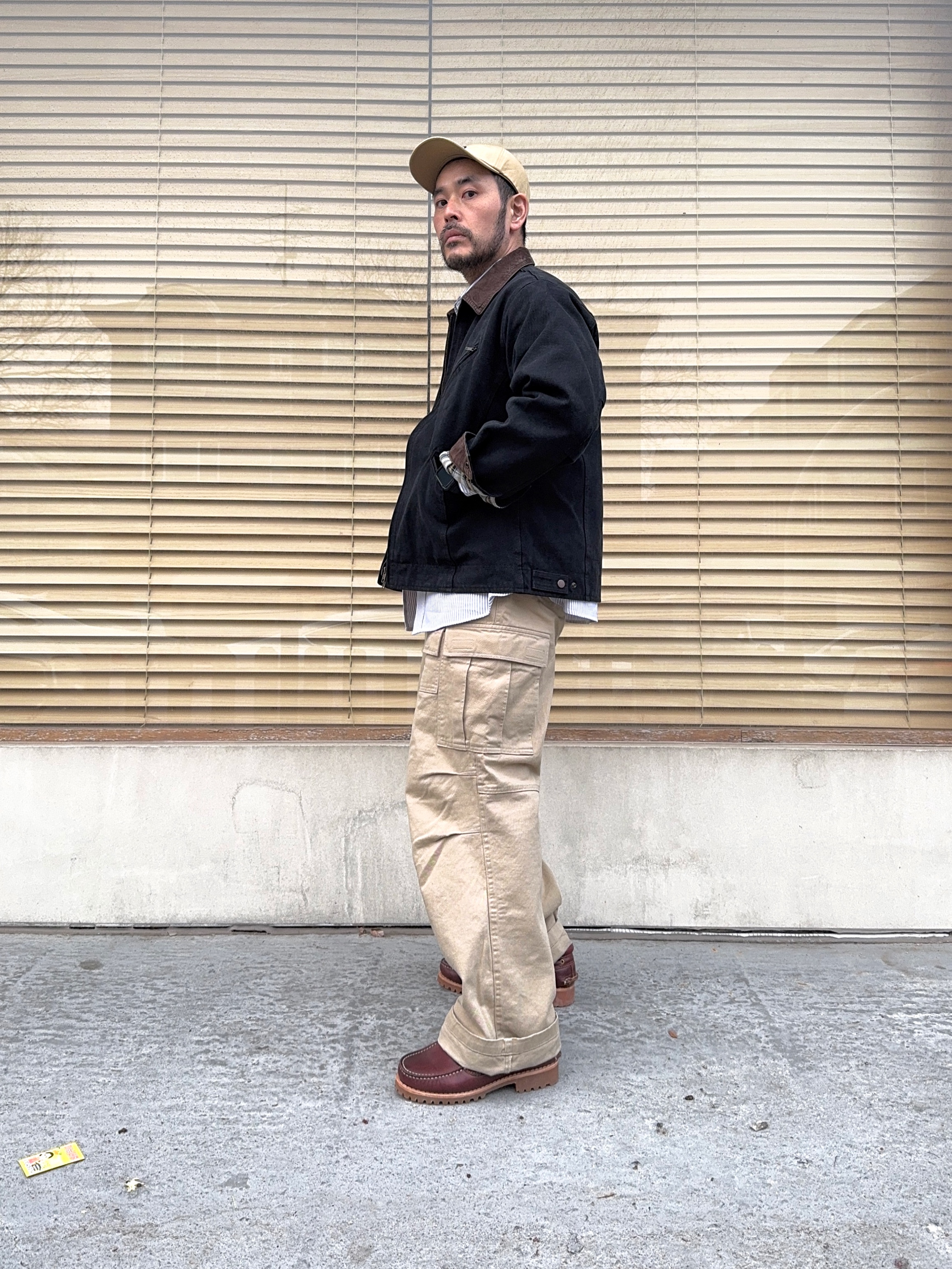 Timberland Authentic 3-Eye Classic Lug Burgundy -Wide 착용 스타일 - 1