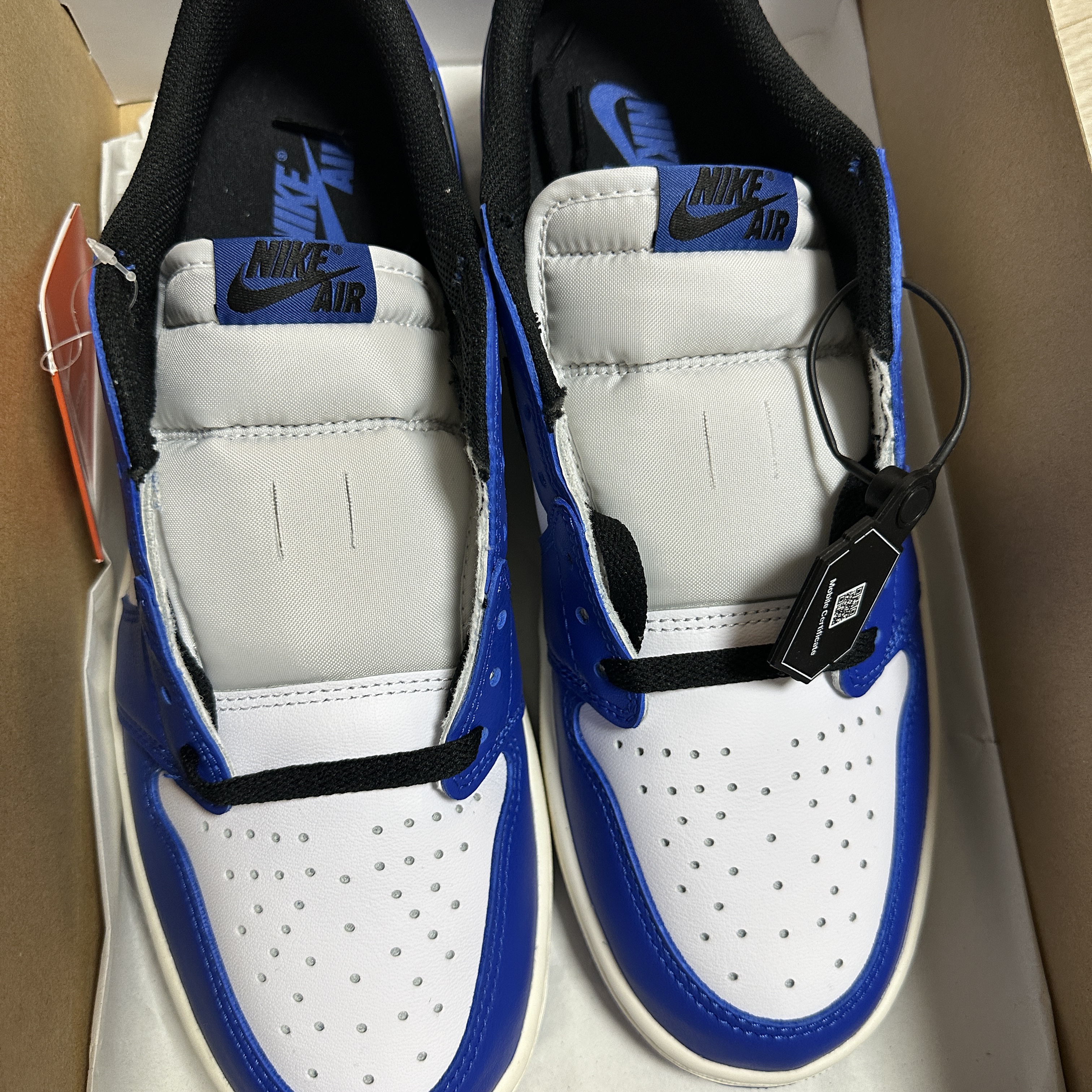 Jordan 1 Retro Low OG Game Royal 착용 스타일 - 1