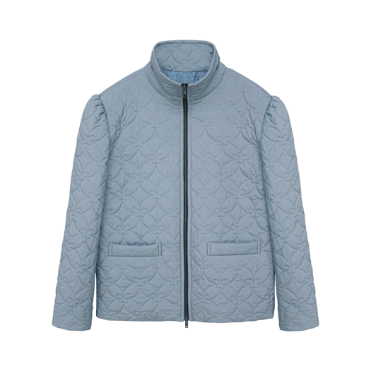 P0000BTL NAVIVERSE Navi Quilted Jacket Skyblue