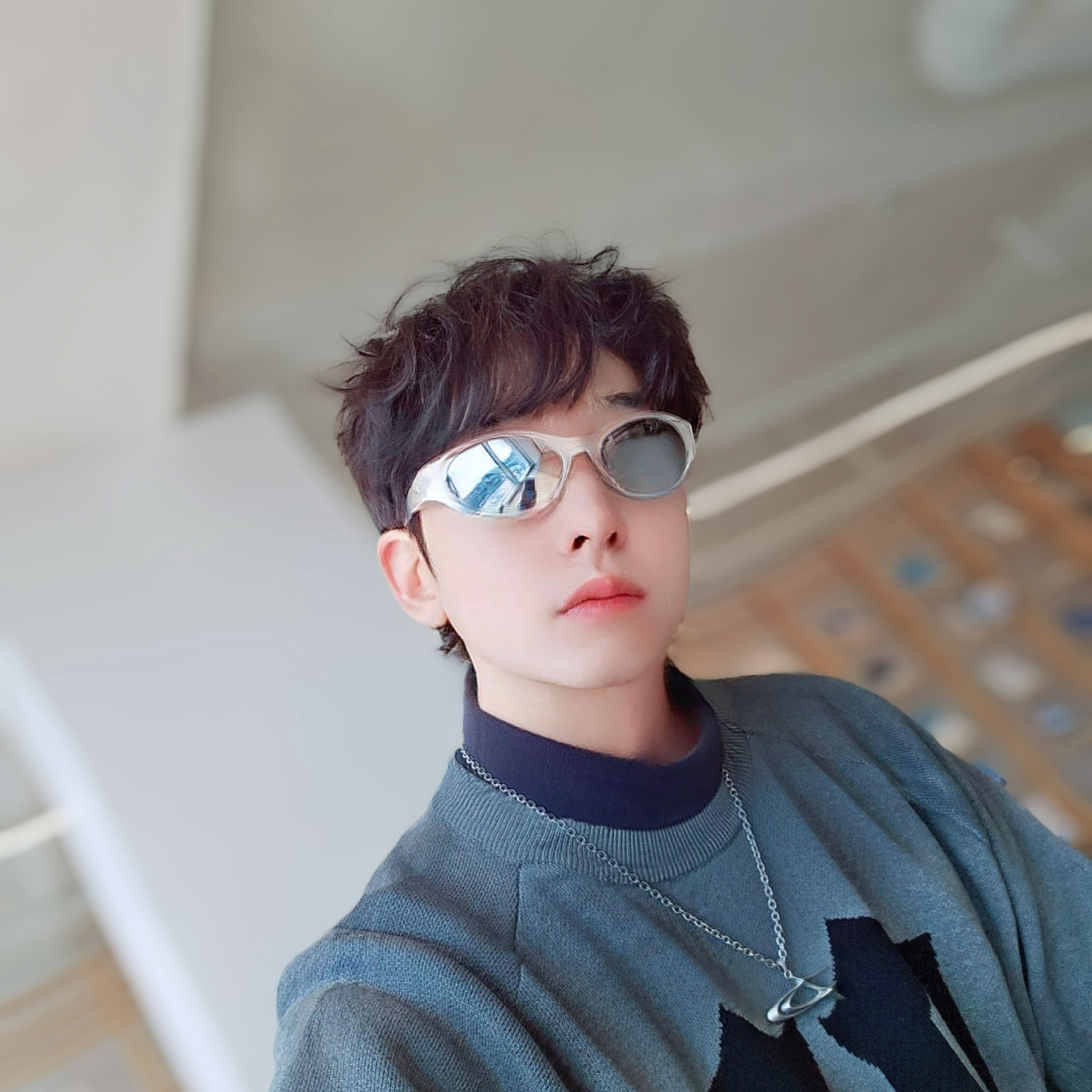 [6% 적립] FILA Pantera 99/25 Silver 착용 스타일 - 7