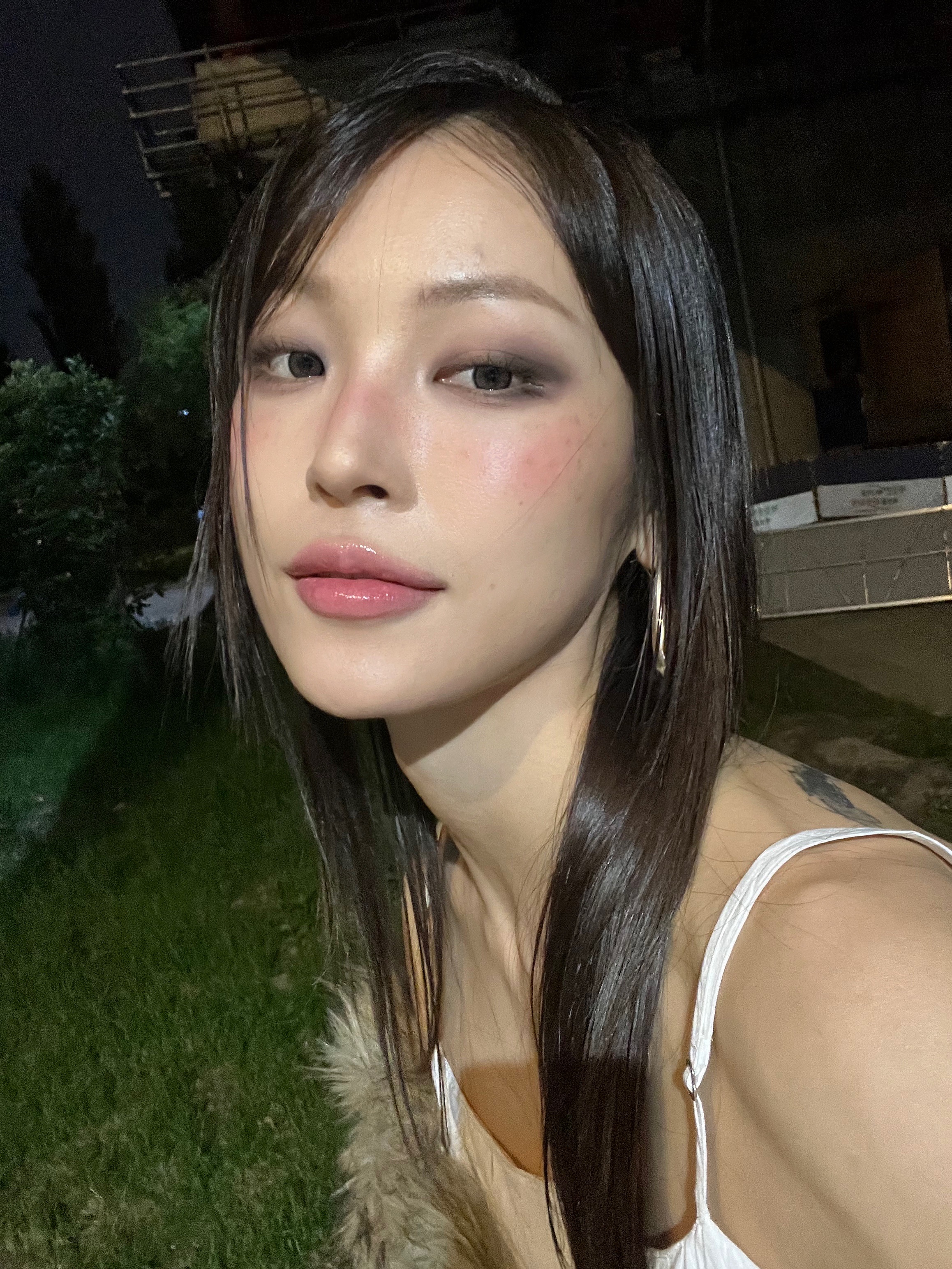 Chanel Les 4 Ombres Eyeshadow Palette 308 Clair-Obscur 착용 스타일
