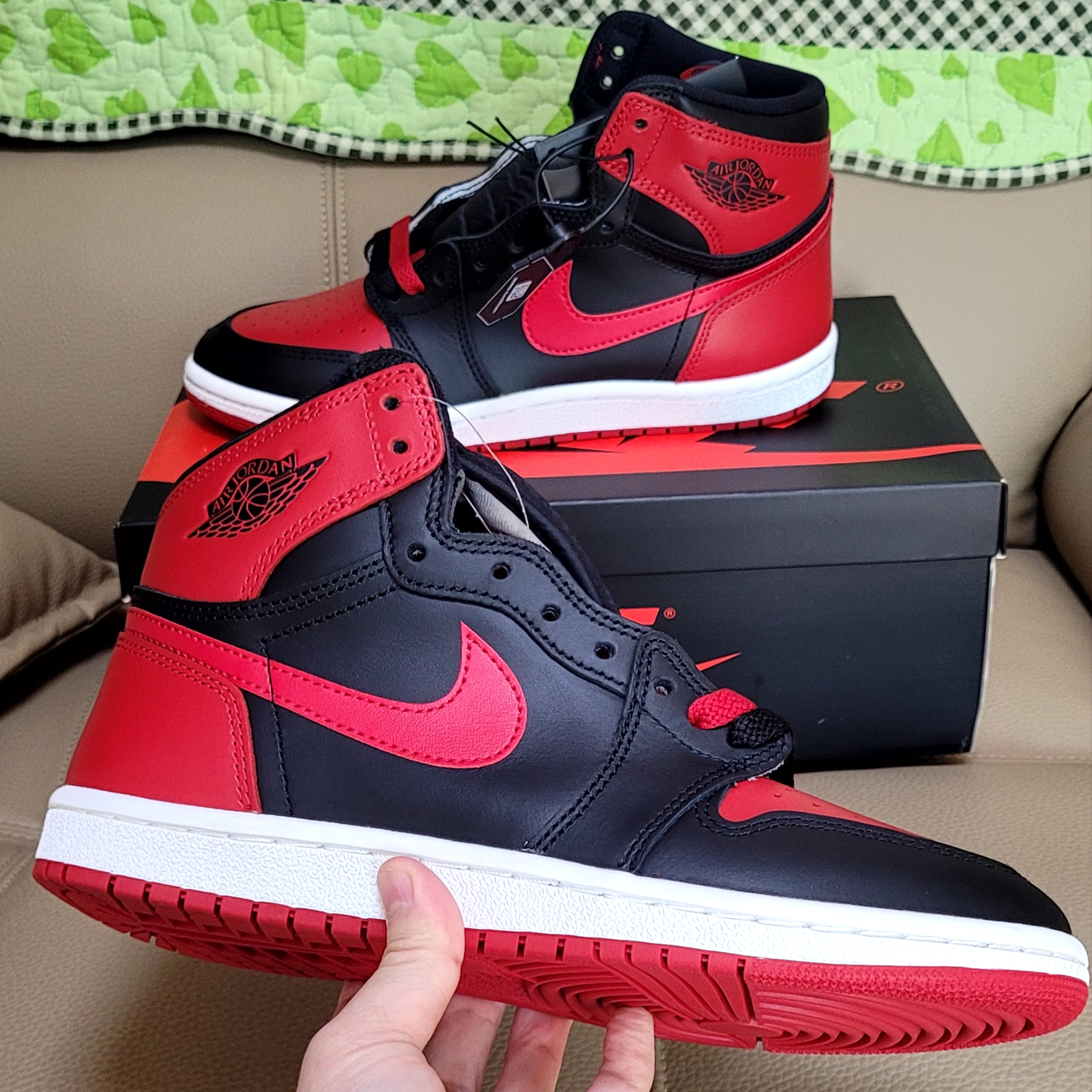Jordan 1 High 85 Bred 착용 스타일 - 2