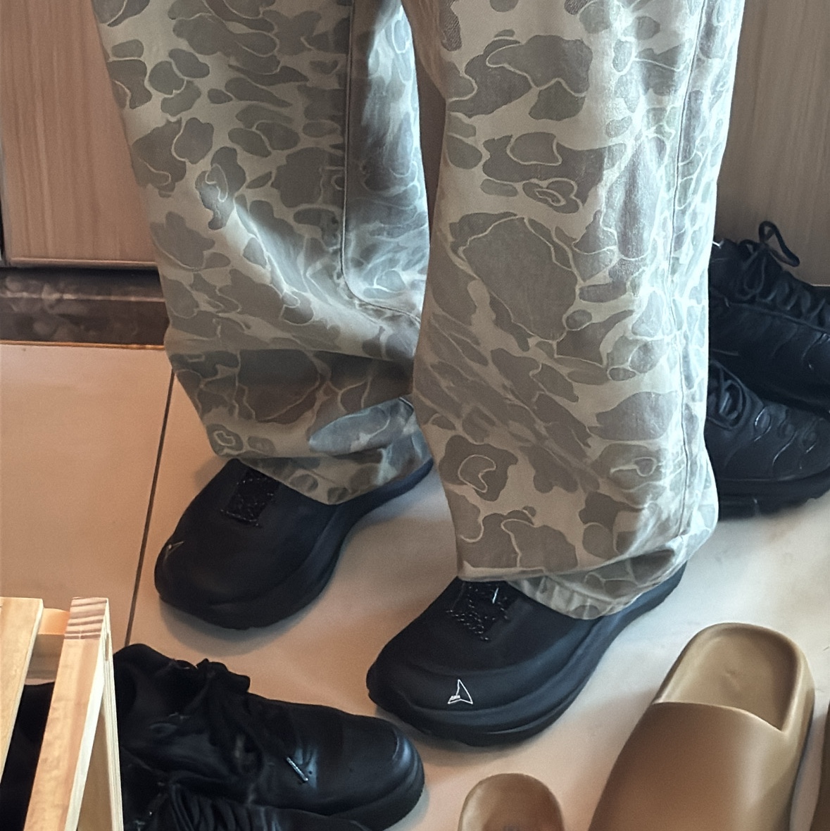 Roa Hiking Sella Black 착용 스타일 - 2