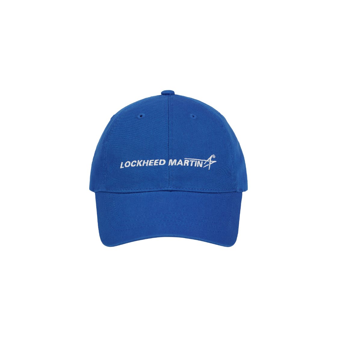 록히드마틴 워시드 코튼 볼 캡 블루(LOCKHEED MARTIN Washed Cotton Ball Cap Blue)