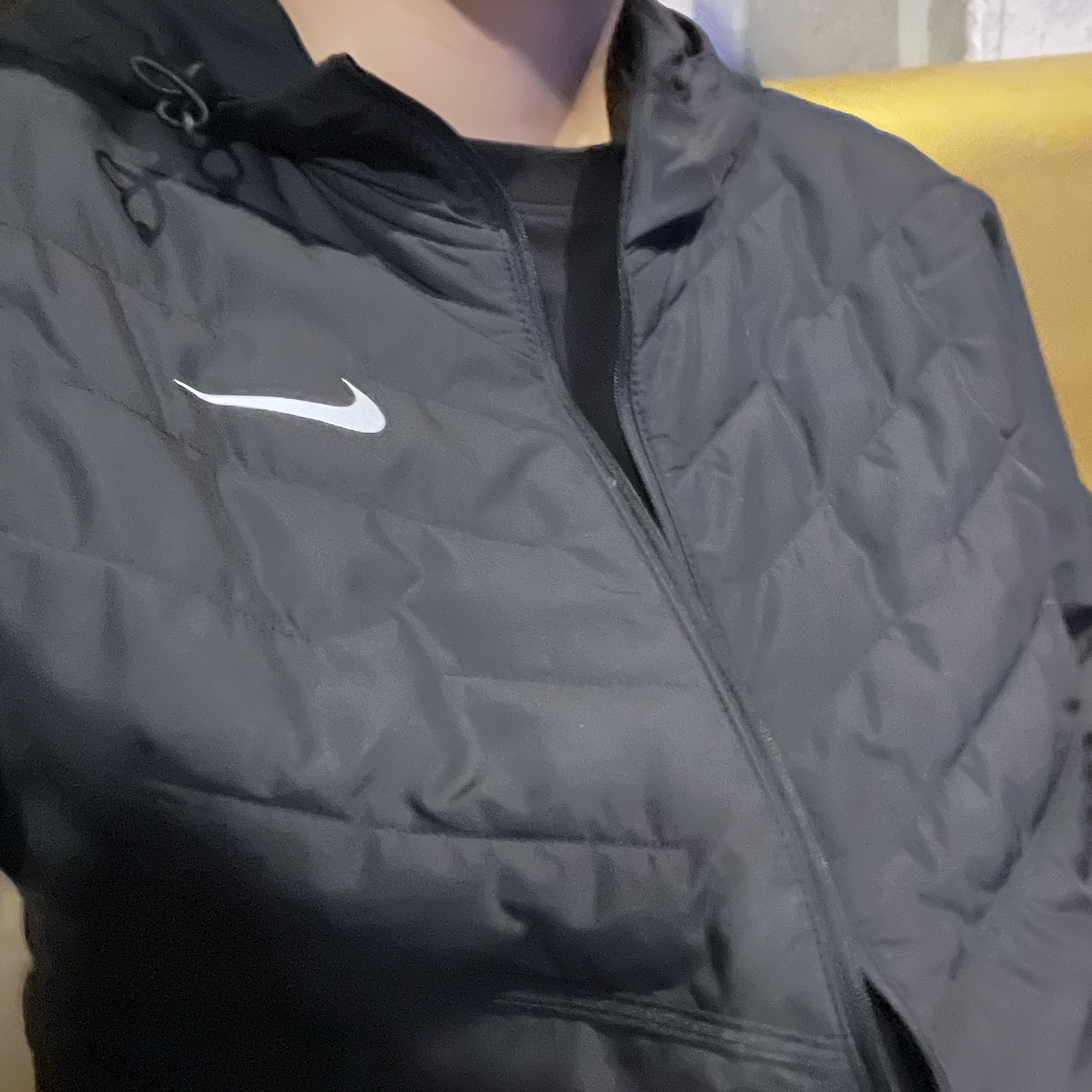 Nike Therma-Fit Repel Synthetic Fill Running Jacket Black - Asia 착용 스타일