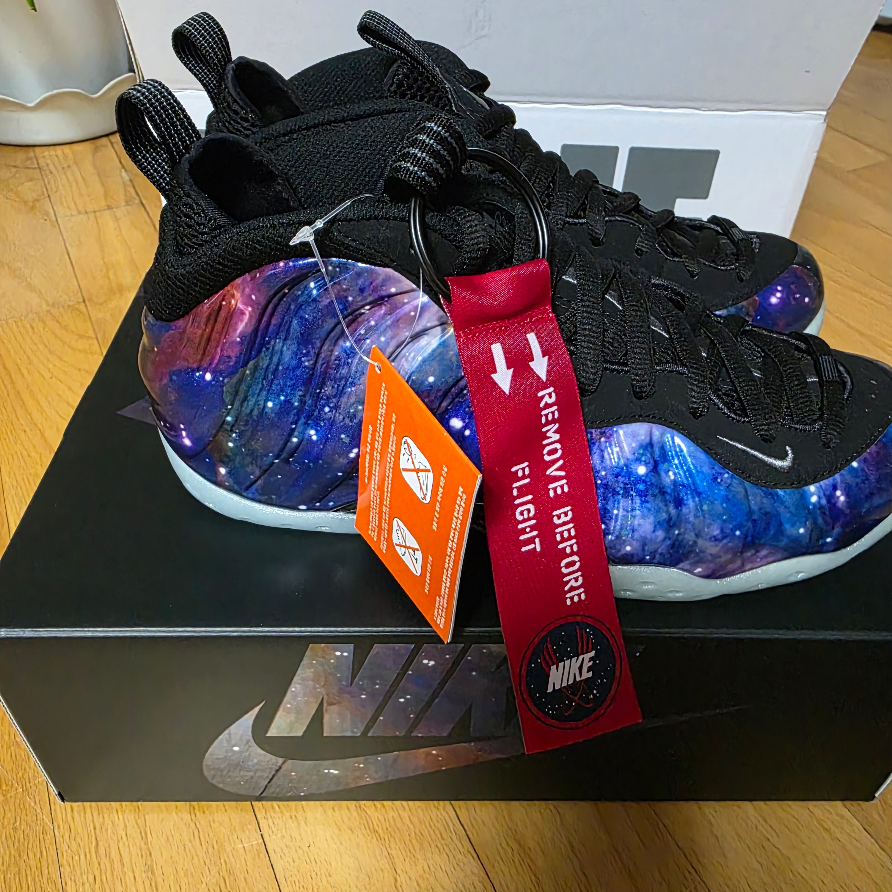 Nike Air Foamposite One Galaxy 착용 스타일 - 4