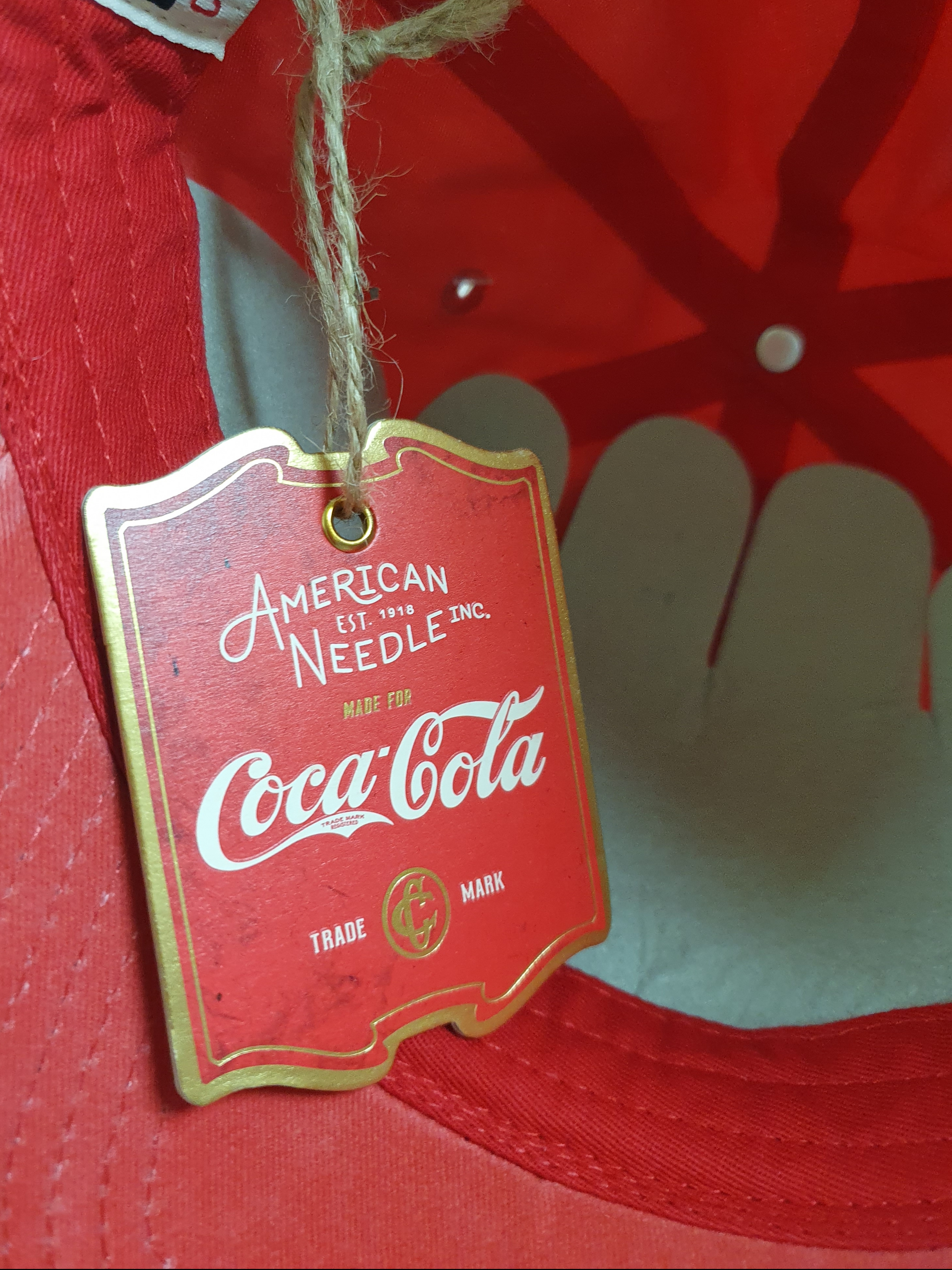 American Needle Archive Coke AN Red 착용 스타일 - 2