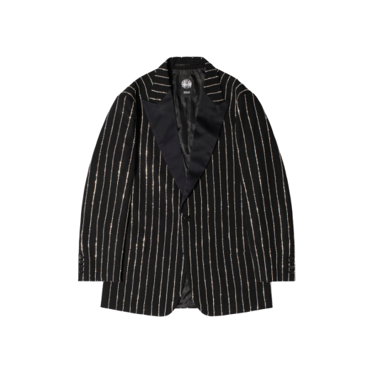 STUSSY】STITCH STRIPE DOUBLE BLAZER - メルカリ