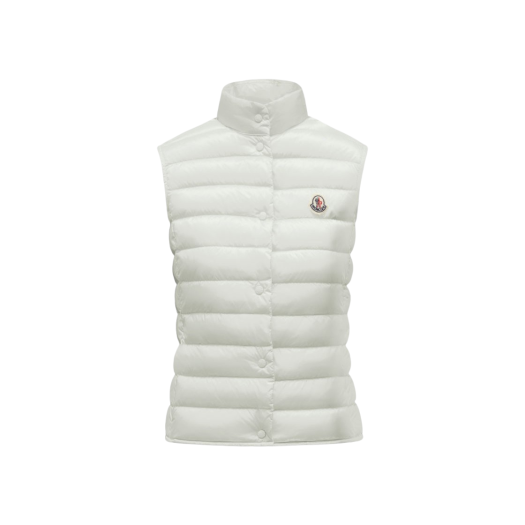 (W) Moncler Liane Vest Silk White - 22SS