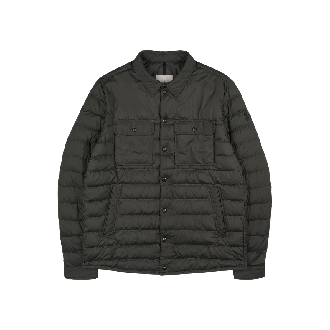 H2-091-1A00229-549SK-833 Moncler Sanary Shacket Army Green - 22FW - 대표 이미지 #1