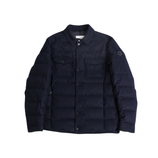 Moncler Todorka Down Shacket Night Blue - 23FW