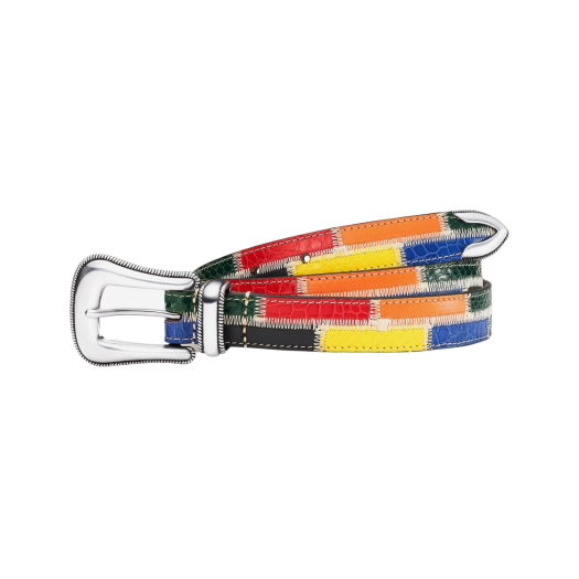 Supreme Patchwork Ranger Belt Multi-Color - 21SS