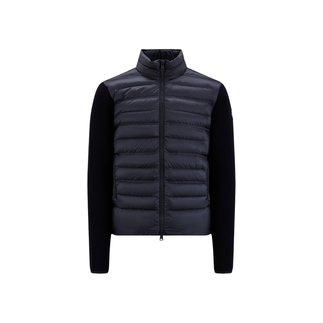 몽클레르 패딩 울 가디건 네이비 블루 - 22FW(Moncler Padded Wool Cardigan Navy Blue - 22FW) - 1