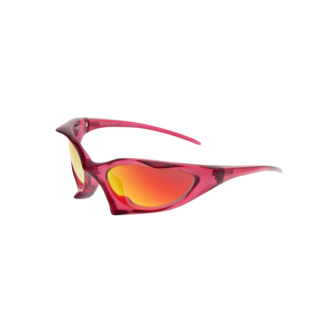 794303T00075730 Balenciaga Runner Cat Sunglasses Dark Pink - #2