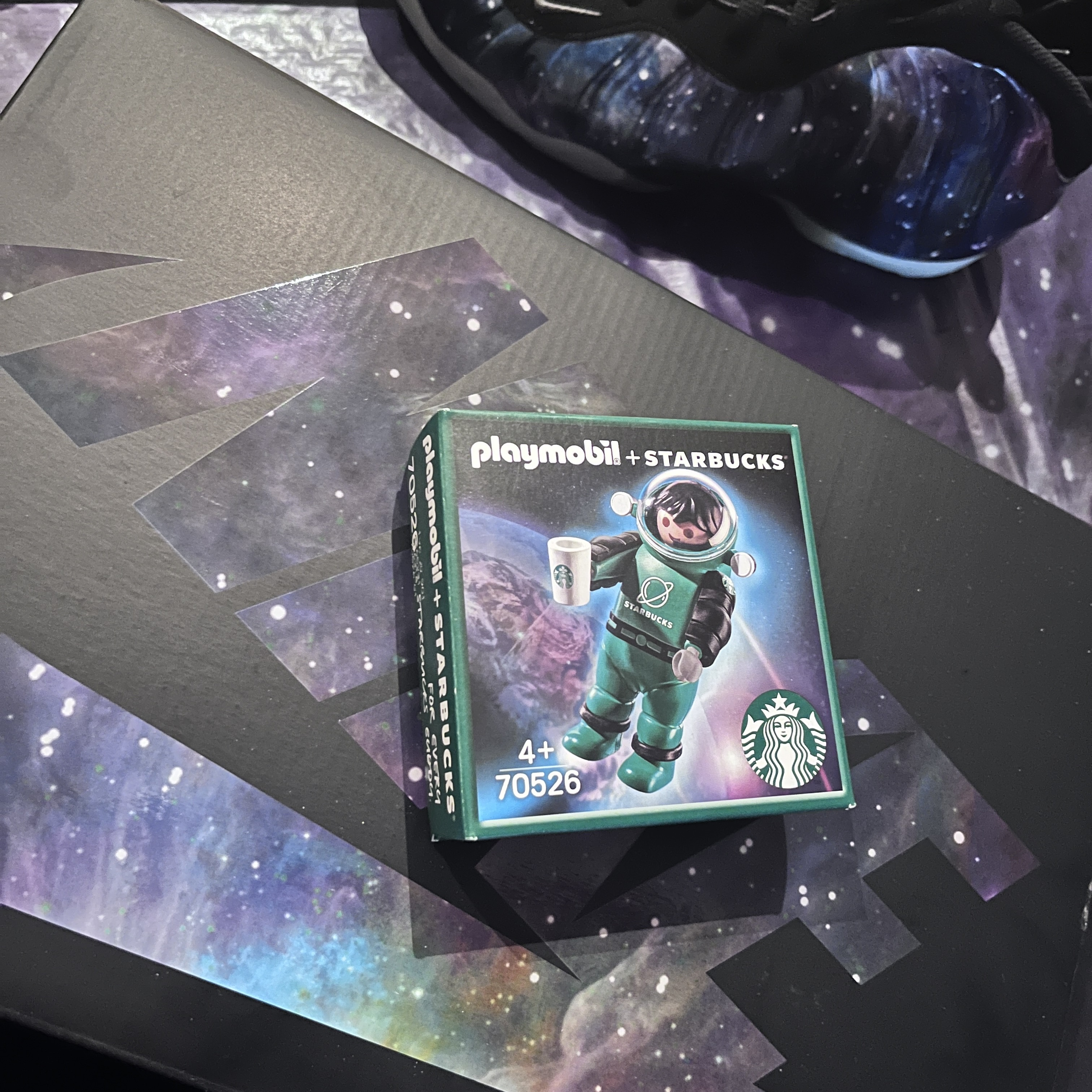 Nike Air Foamposite One Galaxy, Playmobil Starbucks Buddy Set (9 Pack) 착용 스타일 - 7