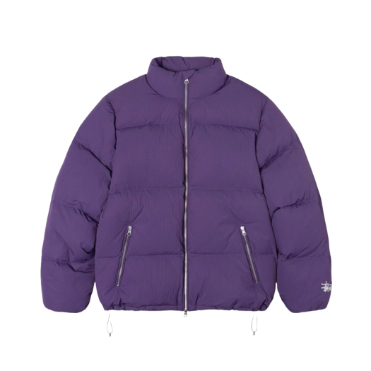스투시 립스탑다운 퍼퍼 자켓 블랙 | Stussy | KREAM