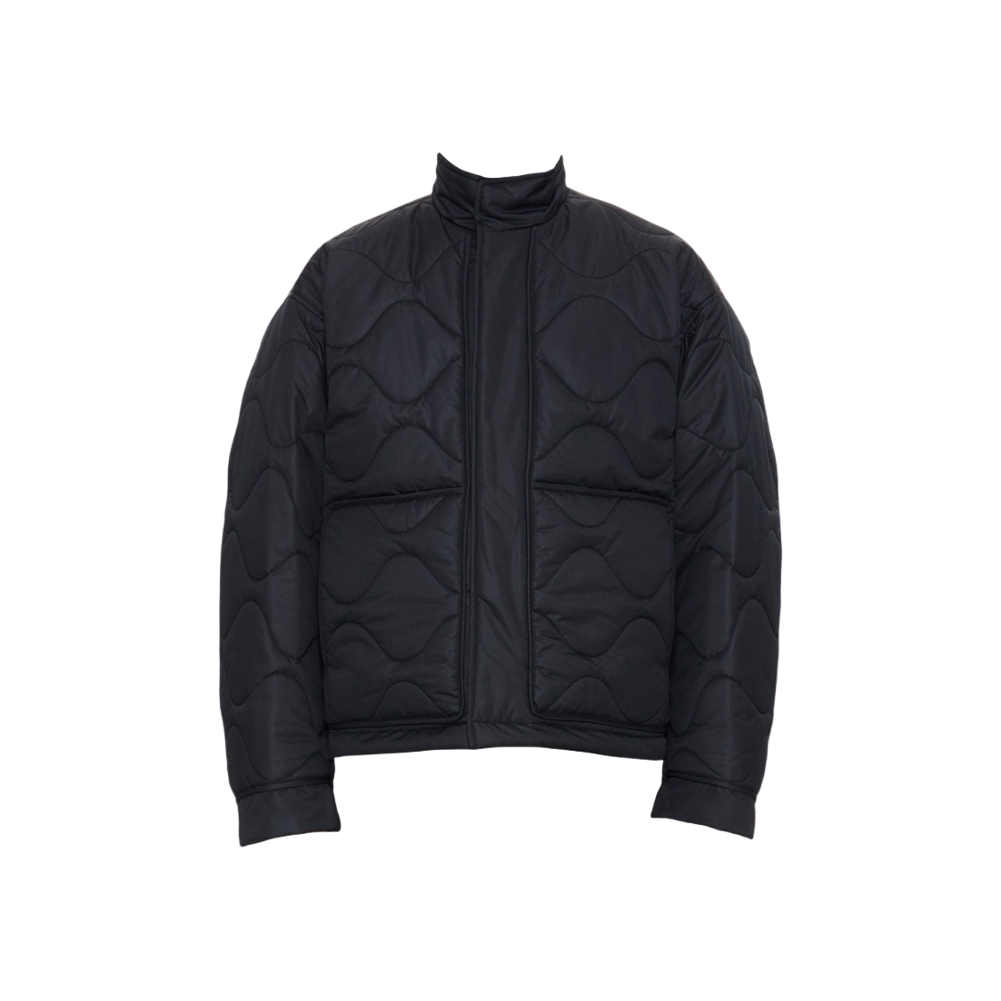【関税込み】WOOYOUNGMI ブラック Line Embroidered フーディ 블랙 브이넥 울 가디건 - WOOYOUNGMI | 우영미 공식 온라인스토어