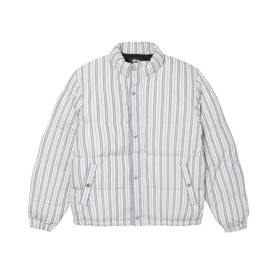 스투시 스트라이프 다운 퍼퍼 자켓 본 | Stussy | KREAM 스투시 스트라이프 다운 퍼퍼 자켓 본 | Stussy | KREAM
