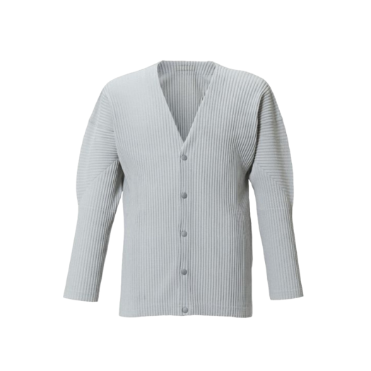 옴므 플리세 이세이 미야케 베이직 가디건 네이비 | Homme