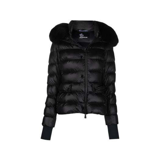 (W) Moncler Armonique Short Down Jacket Black - 21FW