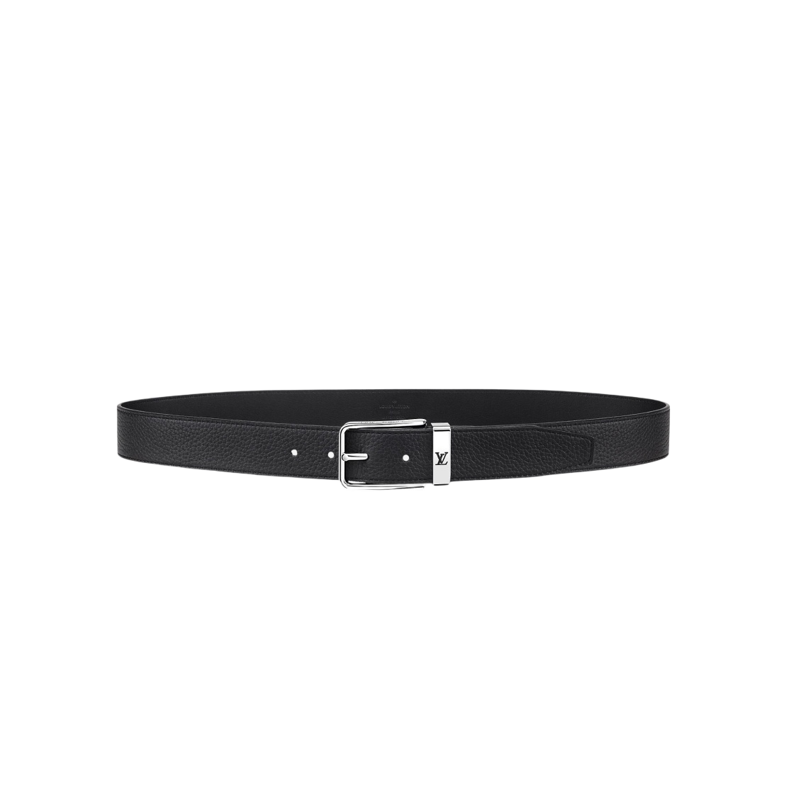 M6065 Louis Vuitton Pont Neuf 35mm Taurillon Belt Black - 대표 이미지 #1