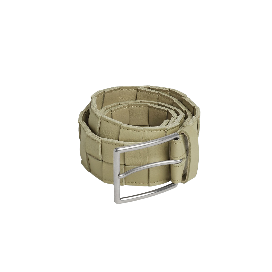 보테가 베네타 맥시 인트레치오 벨트 트래버틴(Bottega Veneta Maxi Intreccio Belt Travertine) - 1