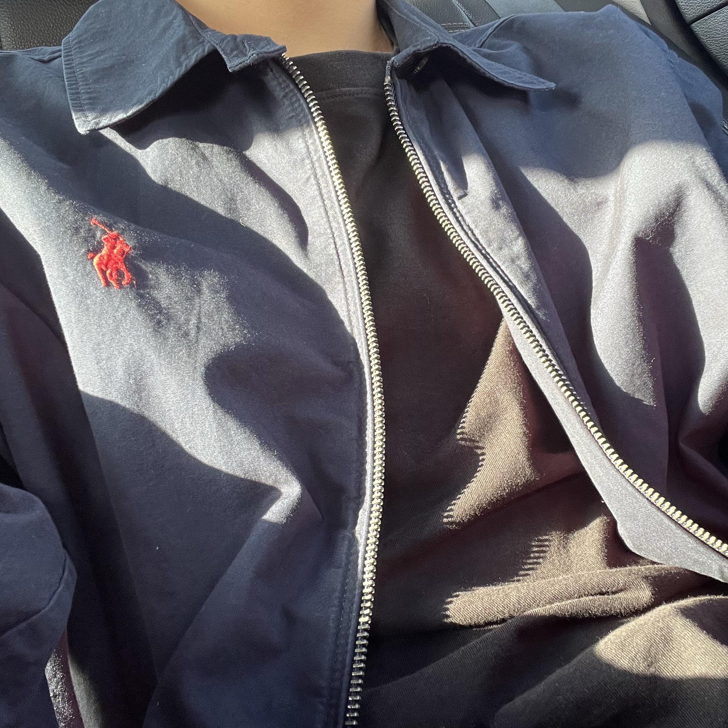 [30%적립] Polo Ralph Lauren Custom Slim Crewneck T-Shirt Black 착용 스타일