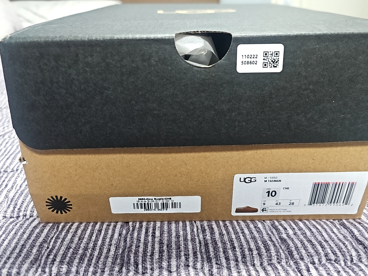 UGG Tasman Slipper Chestnut 착용 스타일 - 3