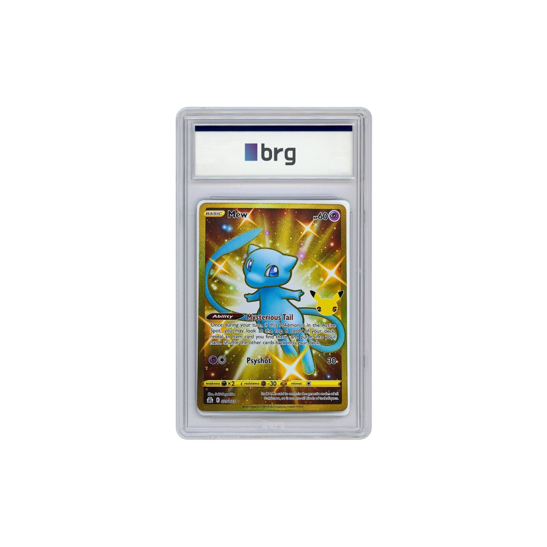 - Pokemon Card Game 25th Anniversary Full Art Mew 2021 (Enligsh Ver.) - 대표 이미지 #1