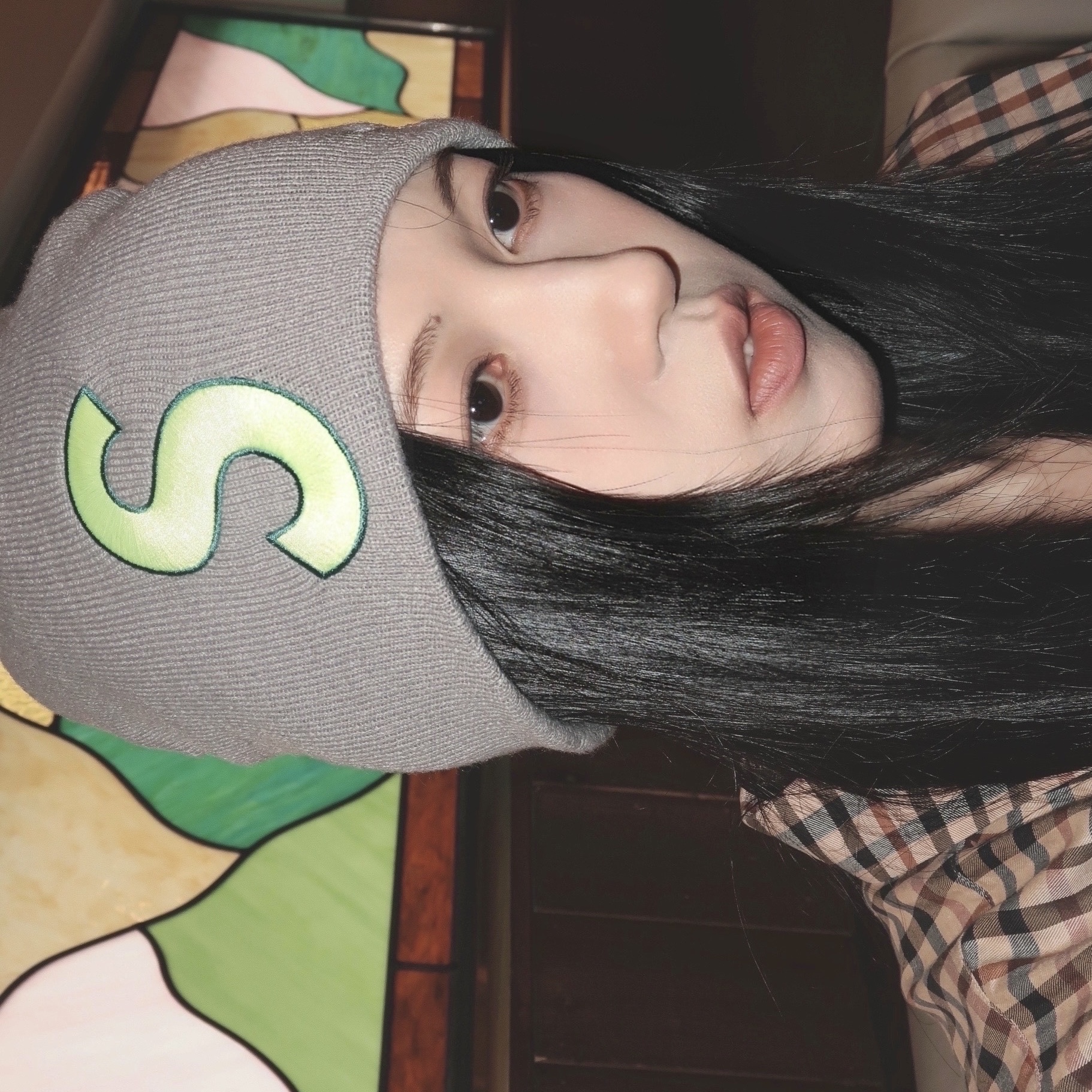 Supreme New Era S Logo Beanie Grey - 23SS 착용 스타일