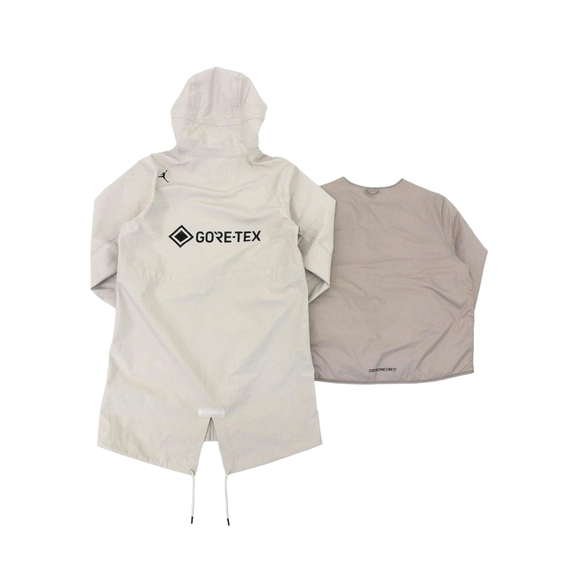 DC0063-072 Jordan 23 Engieered Gore-Tex Parka Light Bone - Asia - #2