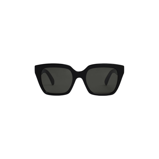 (W) Celine Monochroms 03 Sunglasses in Acetate Black