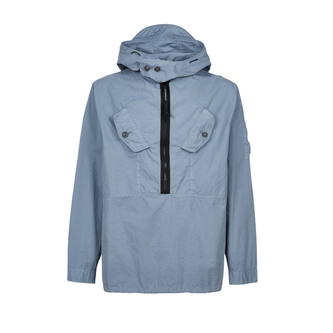 13CMSH188A002824G843 C.P. Company Gabardine Hooded Anorak Infinity Blue - 22FW - 대표 이미지 #1