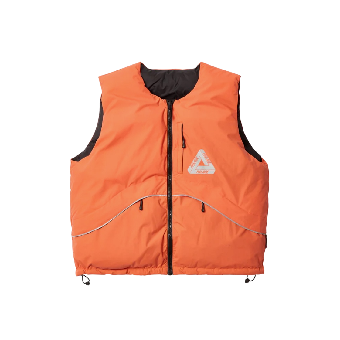 팔라스 피테크 리버서블 푸파 베스트 블랙 - 23FW | Palace | KREAM