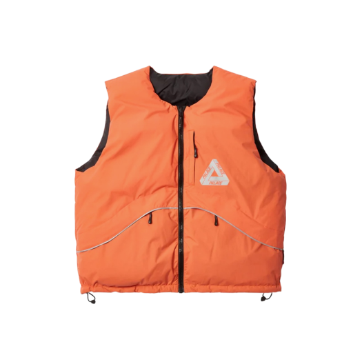ジャケット・アウター PALACE P-Tech Reversible Puffa Vest L P-Tech Reversible Puffa Vest Camo - Winter 2023 - Palace