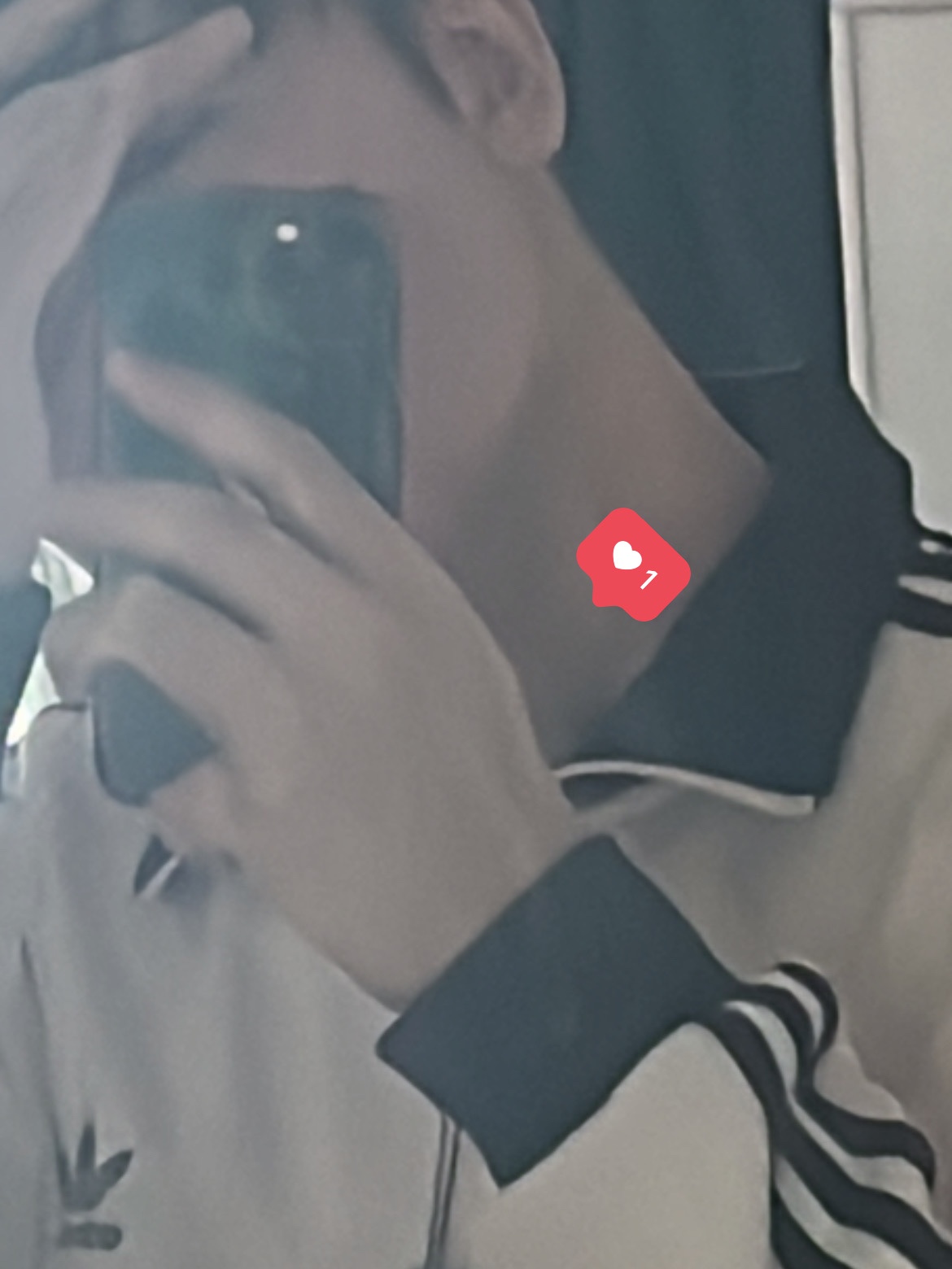 Adidas Waffle Beckenbauer Track Top Wonder White - KR Sizing 착용 스타일 - 1