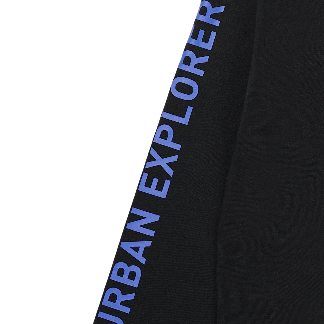 록히드마틴 슬리브 프린트 롱 티셔츠 블랙(LOCKHEED MARTIN Sleeve Print Long T-Shirt Black) - 3