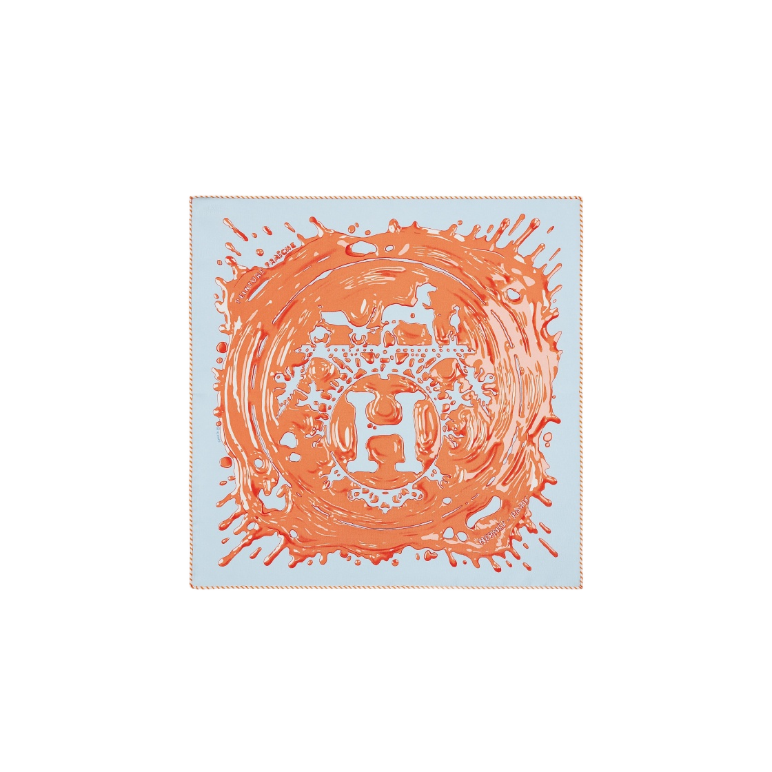 (W) 에르메스 가브로쉬 페인츄어 프레이슈 스카프 45 블루 씨엘 아브리꼬 | Hermes | KREAM (W) Hermes Gavroche Peinture... 