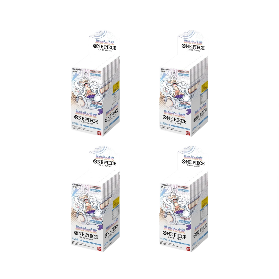 - Bandai One Piece Card Game OP-05 Awakening of The New Era Booster 4 Boxes (Total Pack of 96/Japanese Ver.) - 대표 이미지 #1