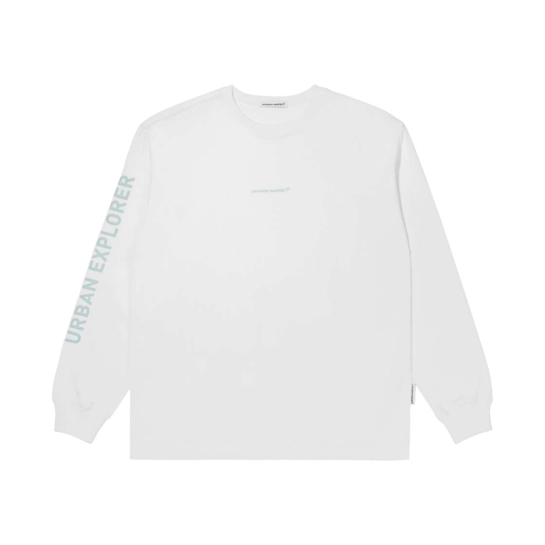 L31UTL020WHT LOCKHEED MARTIN Sleeve Print Long T-Shirt White