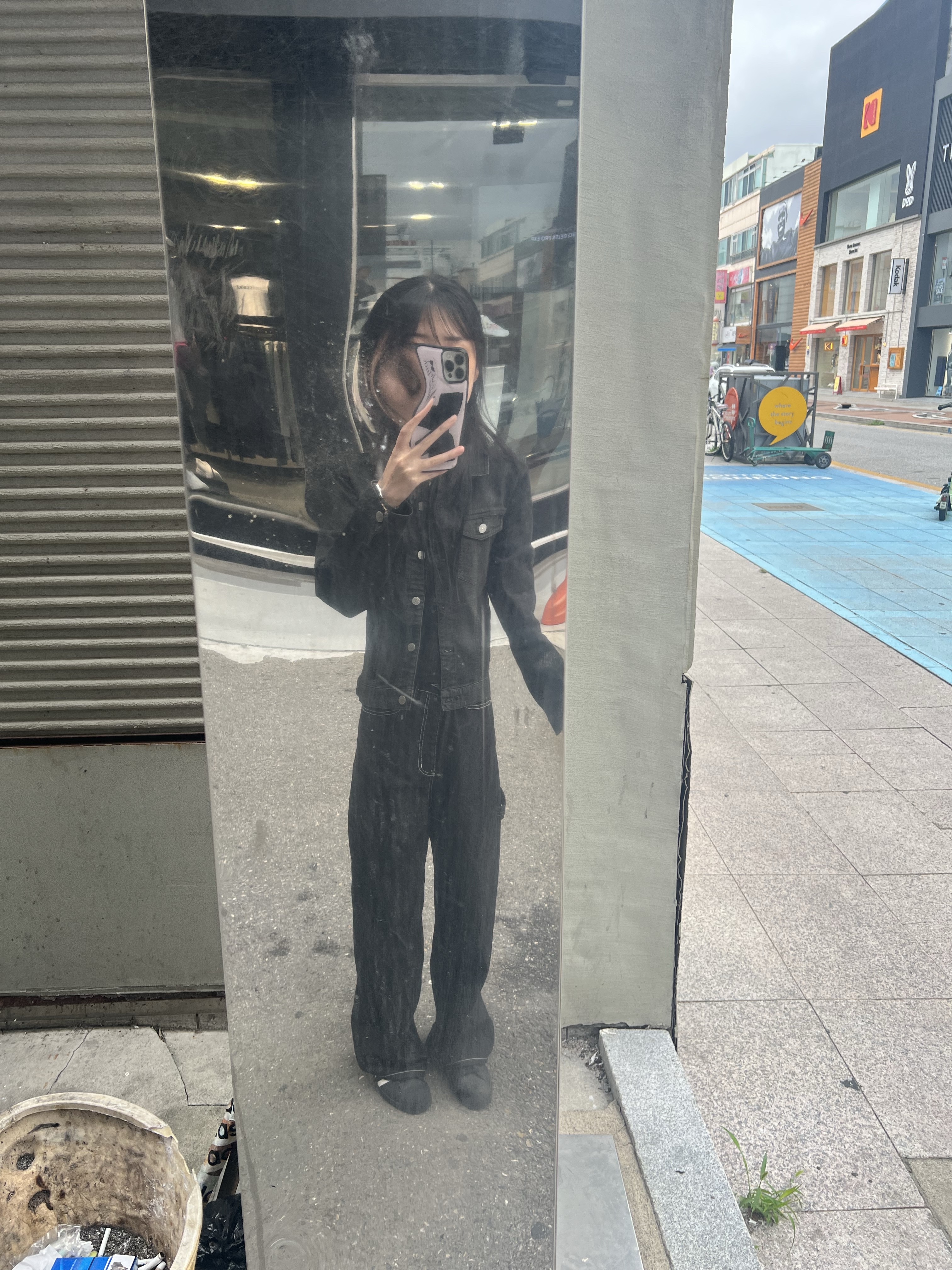 카시오 A-158WA-1, 아디다스 슈퍼스타 코어 블랙 화이트 착용 스타일 - 1