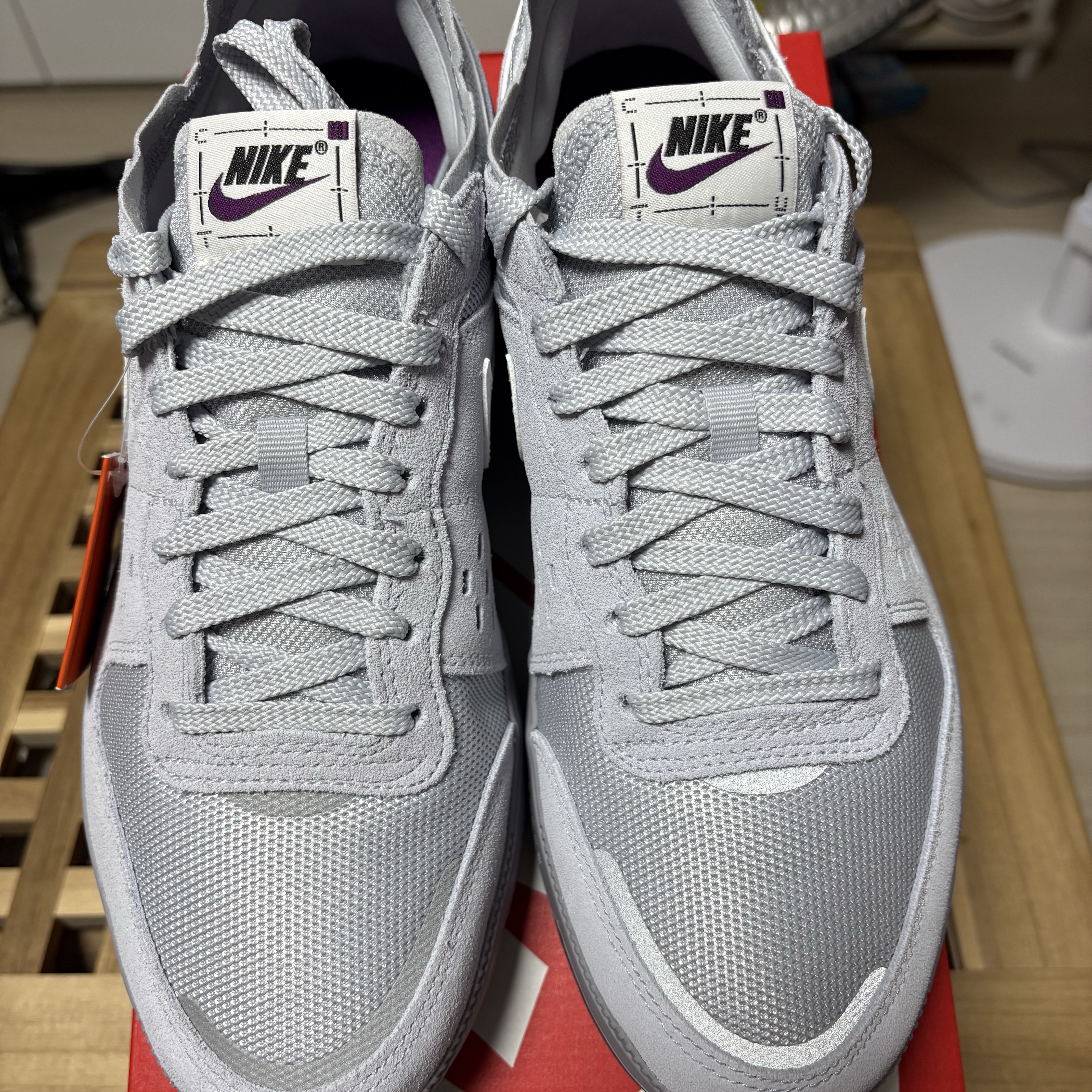Nike C1TY Concrete Cement Grey Sky Grey 착용 스타일 - 4