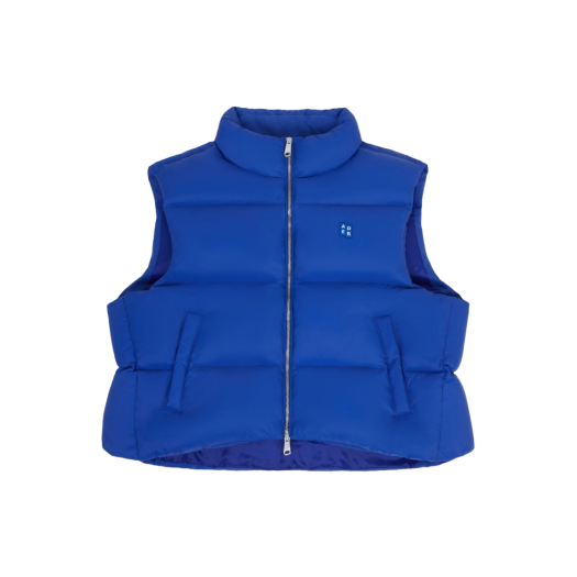 【Ader Error】TRS Tag puffer ves.t 01 ADER error Blue TRS Tag 01 Puffer Down Vest ADER error