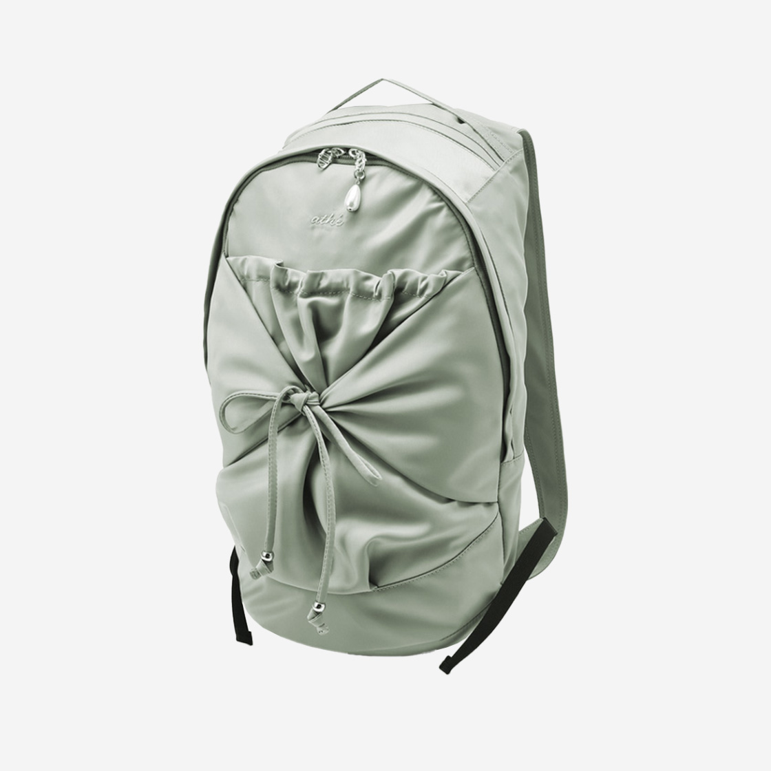 아떼 바네사브루노 리본 백팩 M 라이트카키(Athe Vanessabruno Ribbon Backpack M Light Khaki) - 2