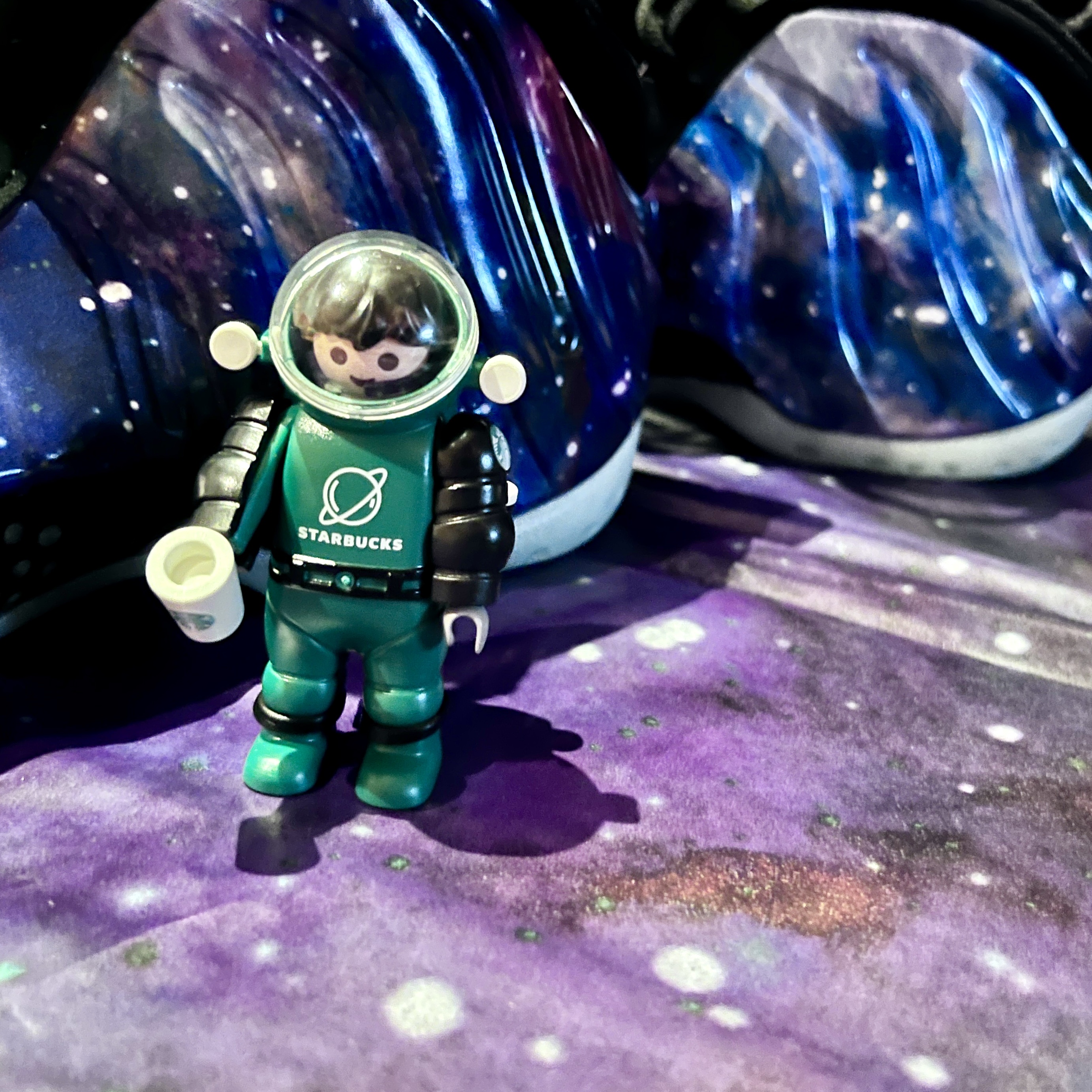 Nike Air Foamposite One Galaxy, Playmobil Starbucks Buddy Set (9 Pack) 착용 스타일 - 6