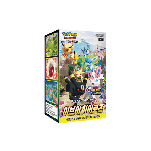 Pokemon Card Game Sword & Shield Enhanced Expansion Pack Eevee Heroes Box (Pack of 30)