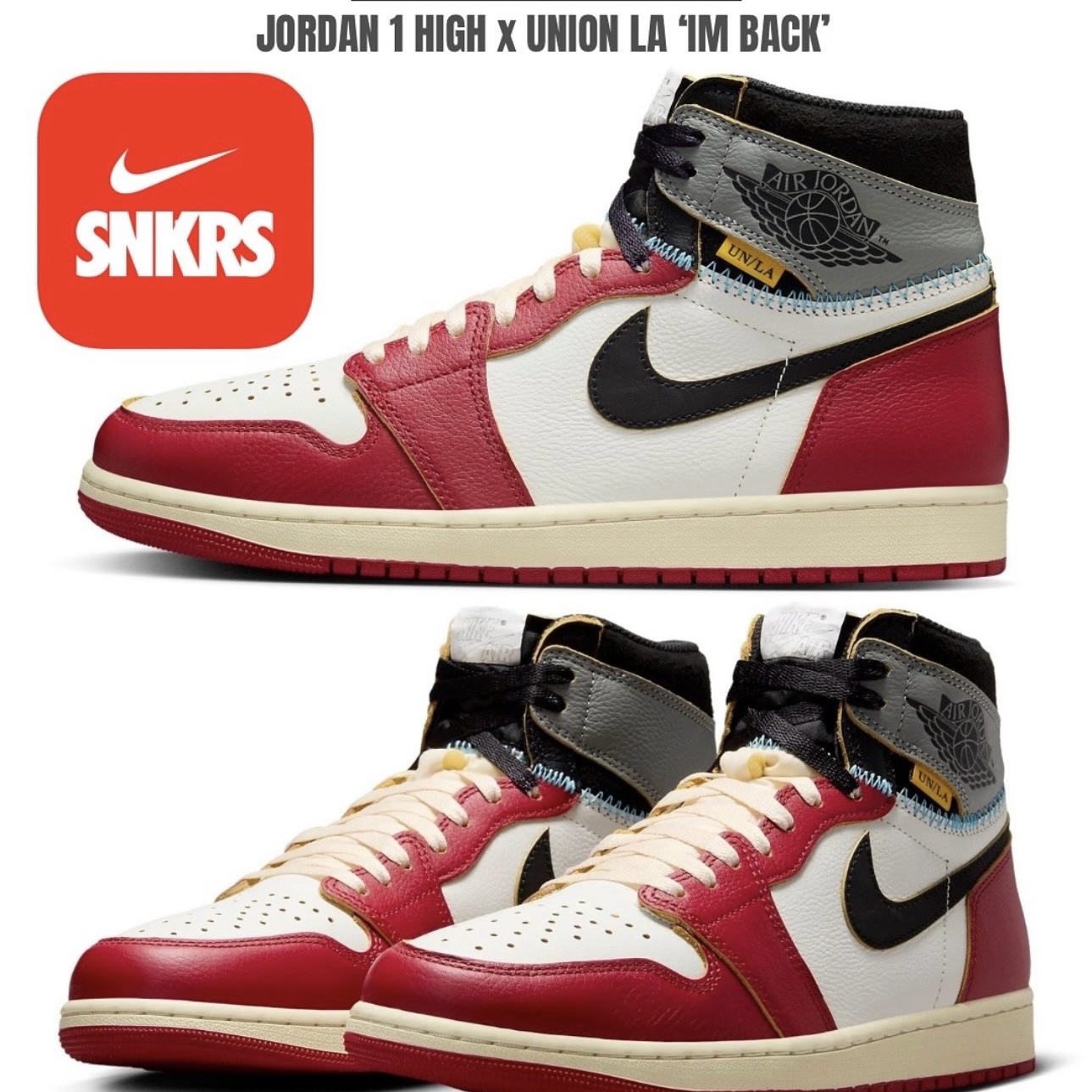 Jordan 1 x Union Retro High OG Chicago Shadow 착용 스타일