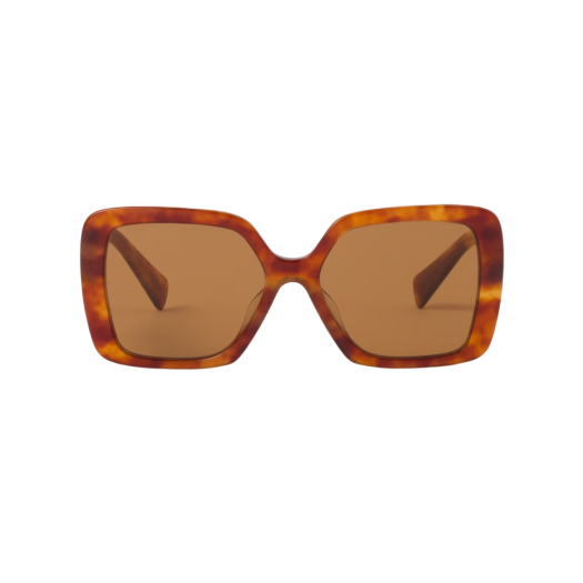 (W) Miu Miu Miu Glimpse Sunglasses Camel Beige Lenses