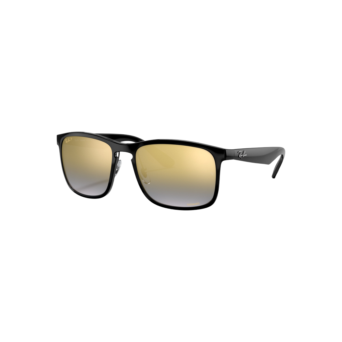 RB4264-601/J0 Ray-Ban RB4264 Polished Black Frame Blue Chromance Lenses High Bridge Fit - 대표 이미지 #1