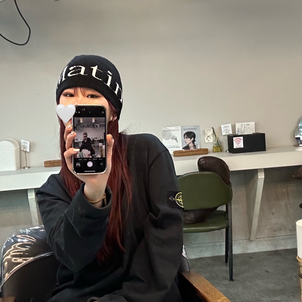 Matin Kim Logo Jacquard Short Beanie Black, Stone Island 63020 Crewneck Sweatshirt Black - 22FW 착용 스타일